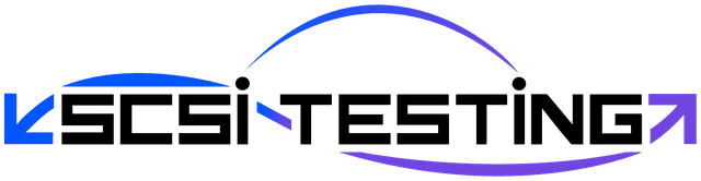SCSI Testing Logo Black